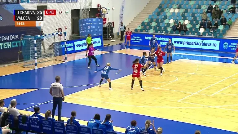 SCM Universitatea Craiova - SCM Râmnicu Vâlcea 25-32 în Liga Florilor (26.10.2025)